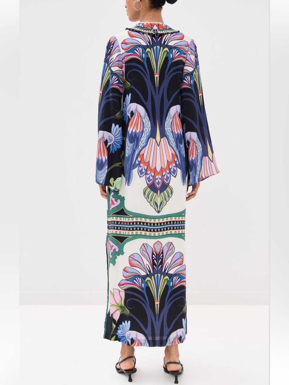 Lug Von Siga woman’s Lila black Multicolored maxi dress - Picture 2 of 16